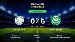 Alto do Gaia 0 x 6 Palmeirinhas