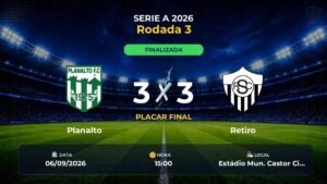 Planalto 3 x 3 Retiro