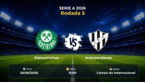Palmeirinhas x Independente