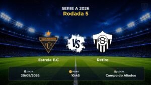 Estrela E.C x Retiro