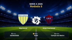 Nacional x Internacional